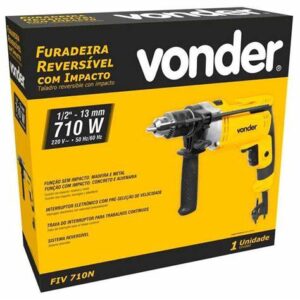 13290 FURADEIRA IMPACTO 1 2 FIV710N 220V VONDER