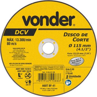 DISCO CORTE 115/1,0/22,23 DCV