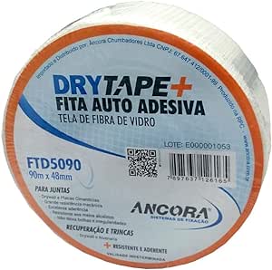 FITA TELADA FIBRA DE VIDRO 90M