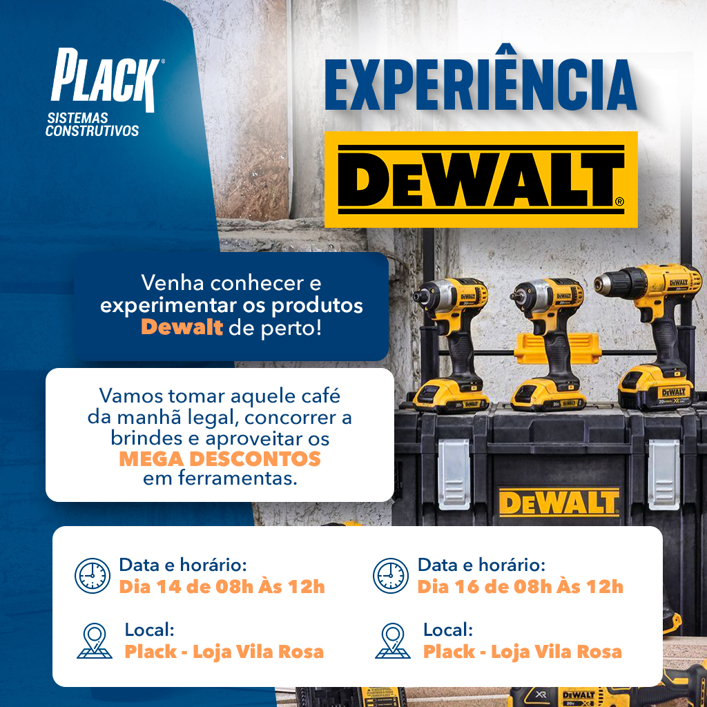 Experiência Dewallt Pop up