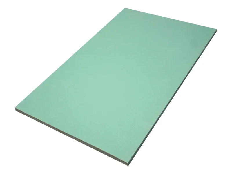 placa drywall verde (ou chapa RU) 